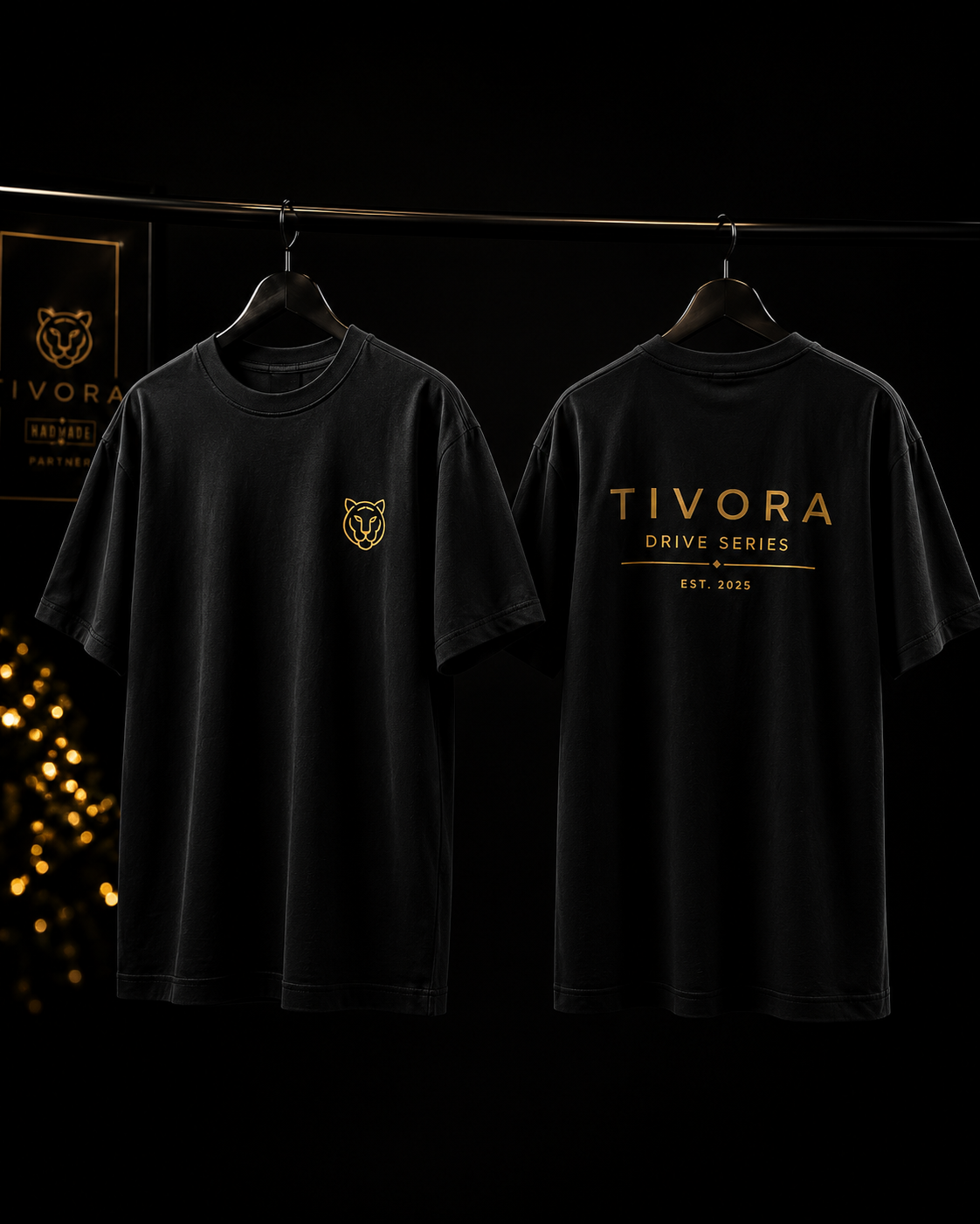 TIVORA Drive Series T-Shirt Oversized