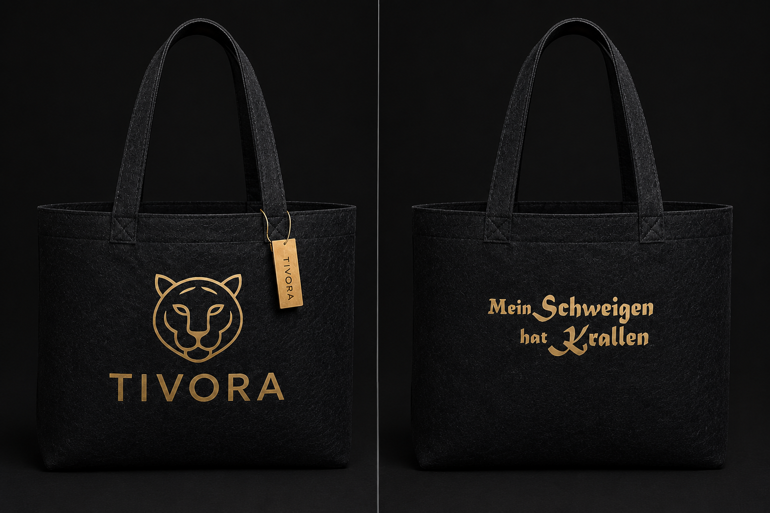 TIVORA Filz-Shopper